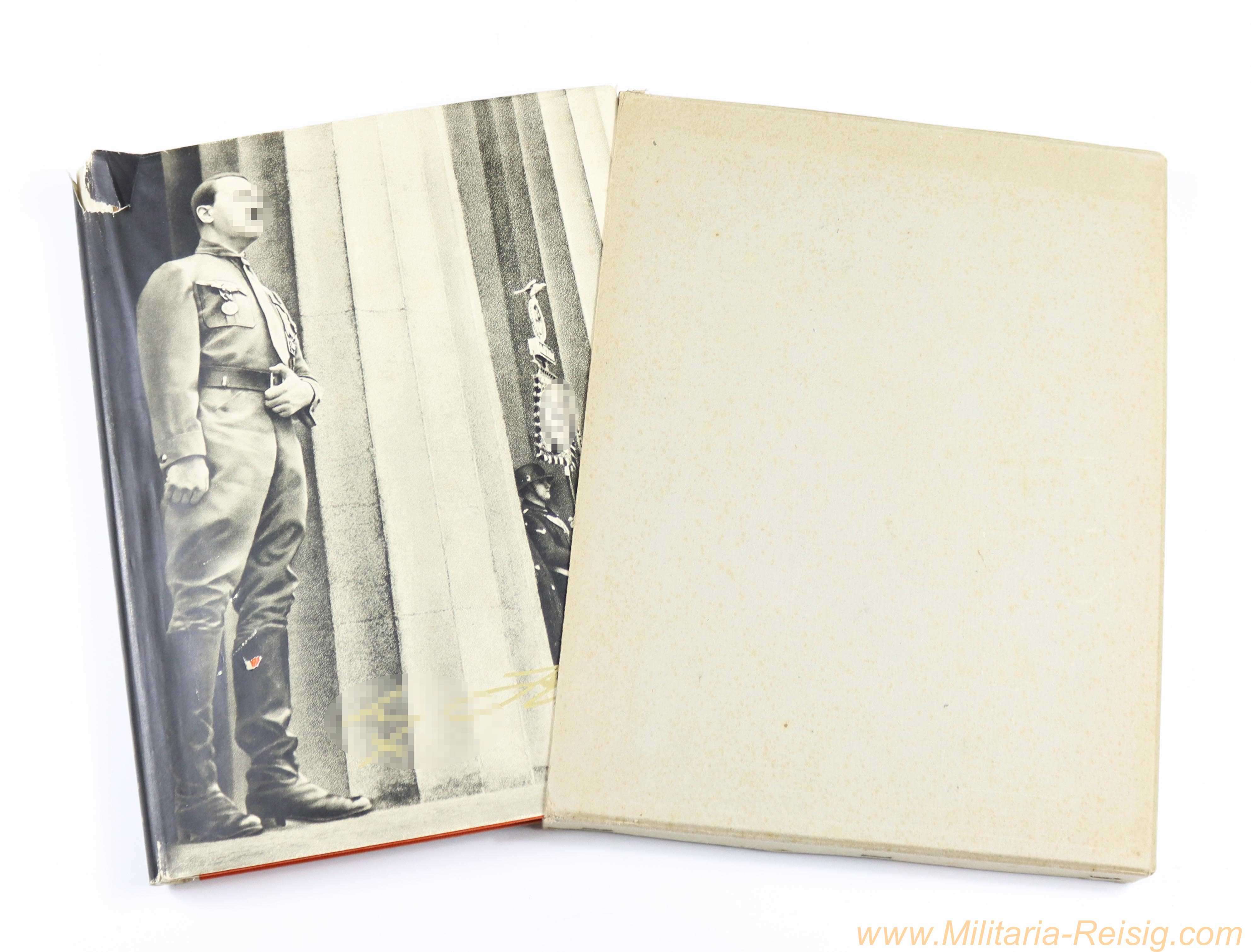"Adolf Hitler – Bilder aus dem Leben des Führers" – Komplett mit Schutzumschlag und Verkaufskarton