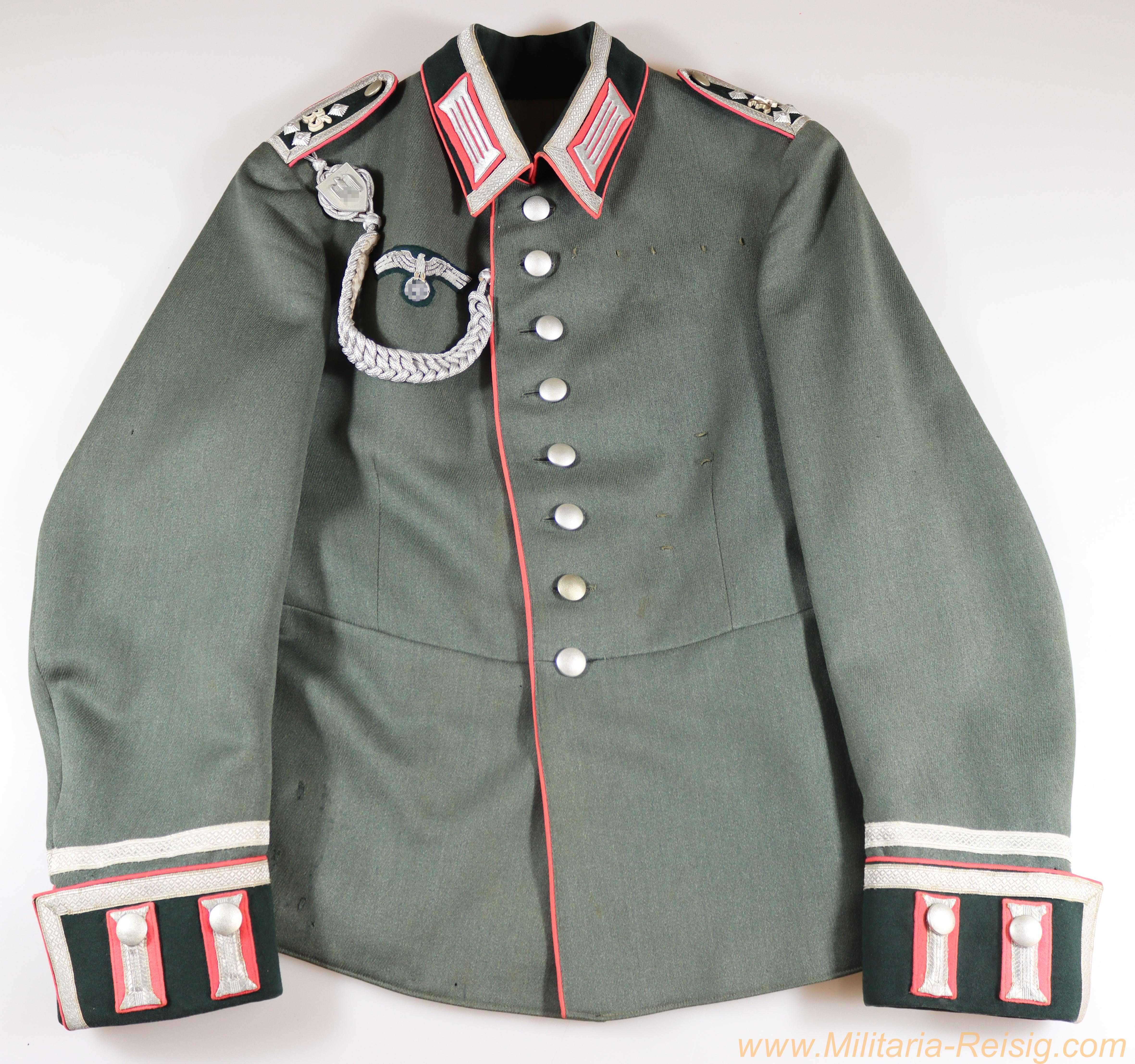 Wehrmacht Panzer Parade-Waffenrock für einen Stabsfeldwebel 