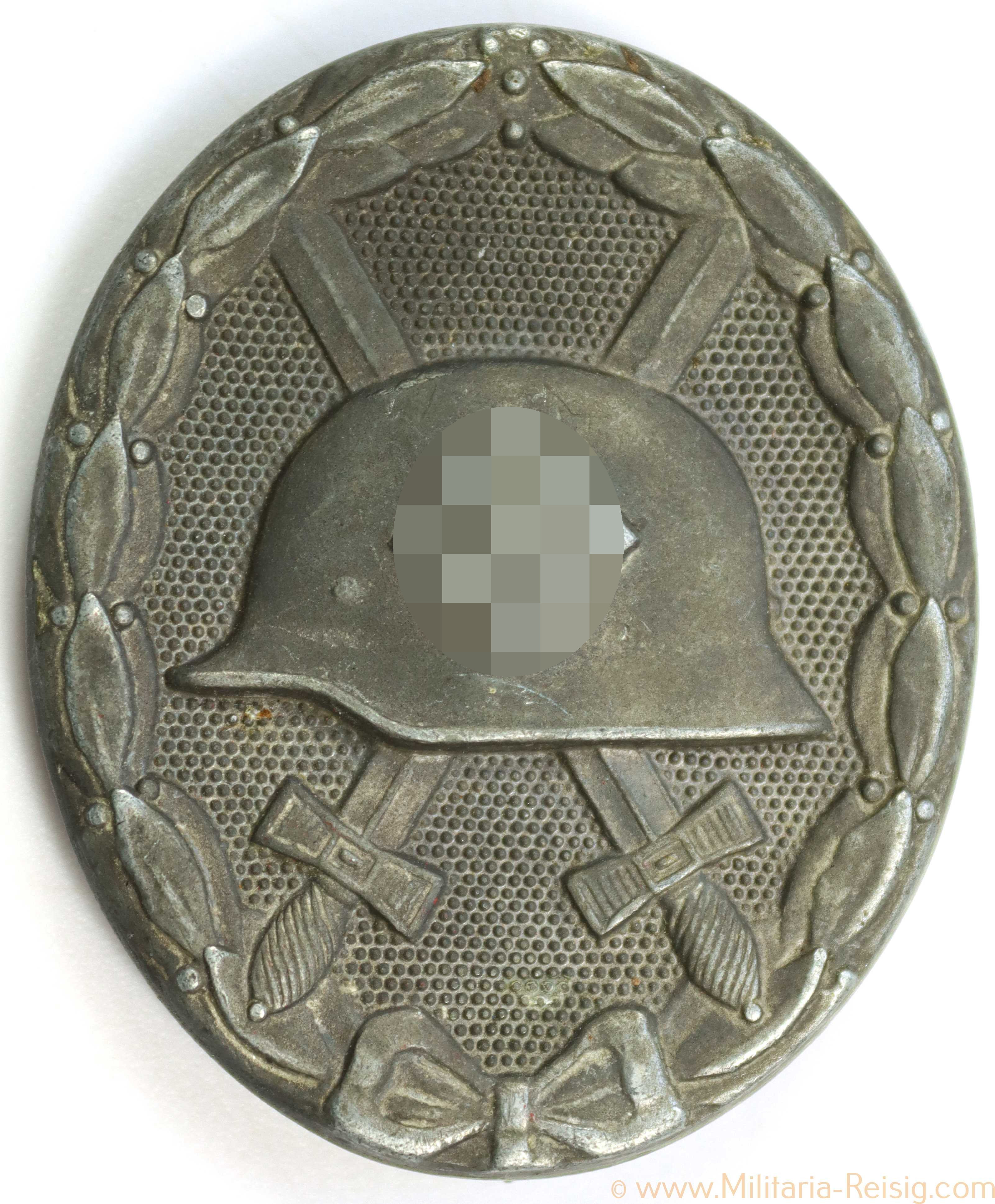 Verwundetenabzeichen in Silber 1939, Herst. Steinhauer & Lück, Lüdenscheid