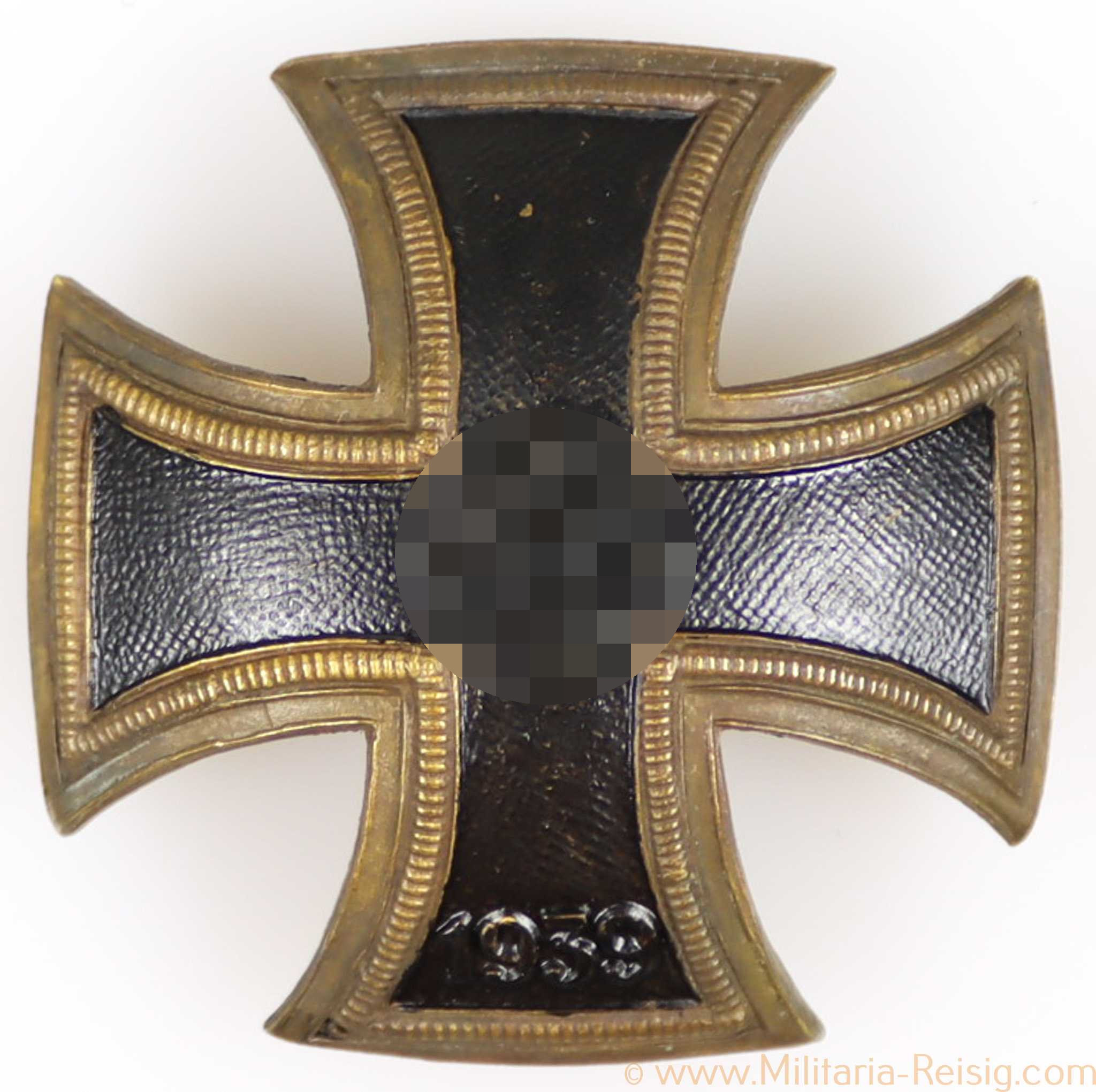 Eisernes Kreuz 1939 1. Klasse gewölbt, Spanische Fertigung (Blaue Division)