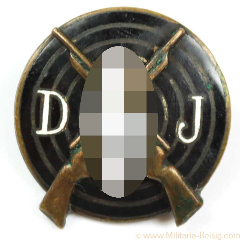 Deutsches Jungvolk (DJ) Schießauszeichnung, Herst. Deschler & Sohn München