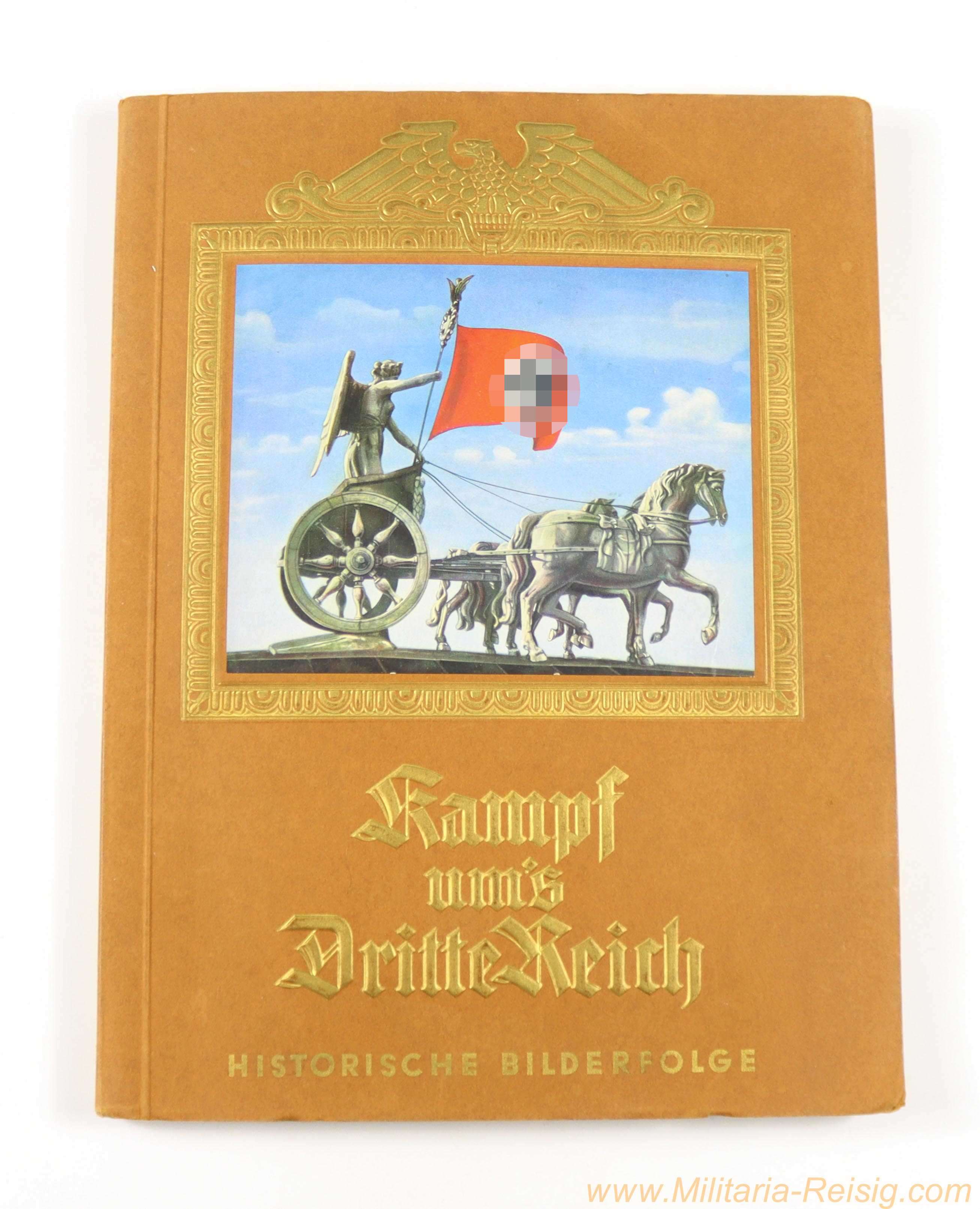 Sammelbilderalbum "Kampf um's Dritte Reich"