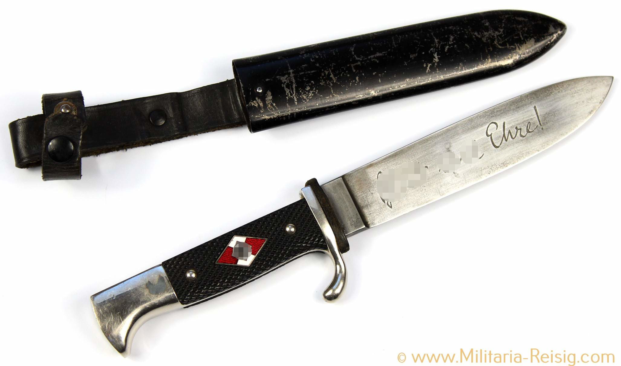 HJ Fahrtenmesser, Hersteller RZM M7/42 1938 (WKC)