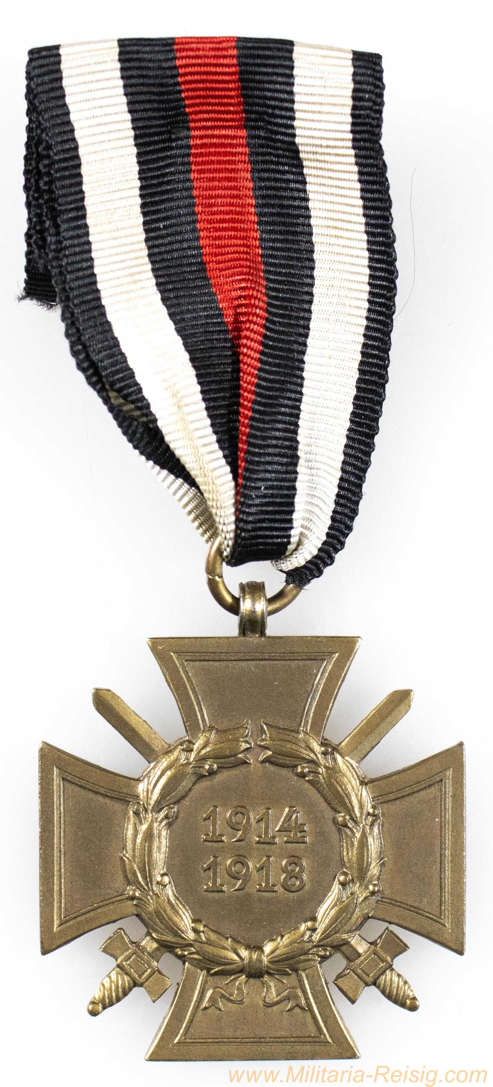 Frontkämpferkreuz 1914/18, Hersteller KM&F