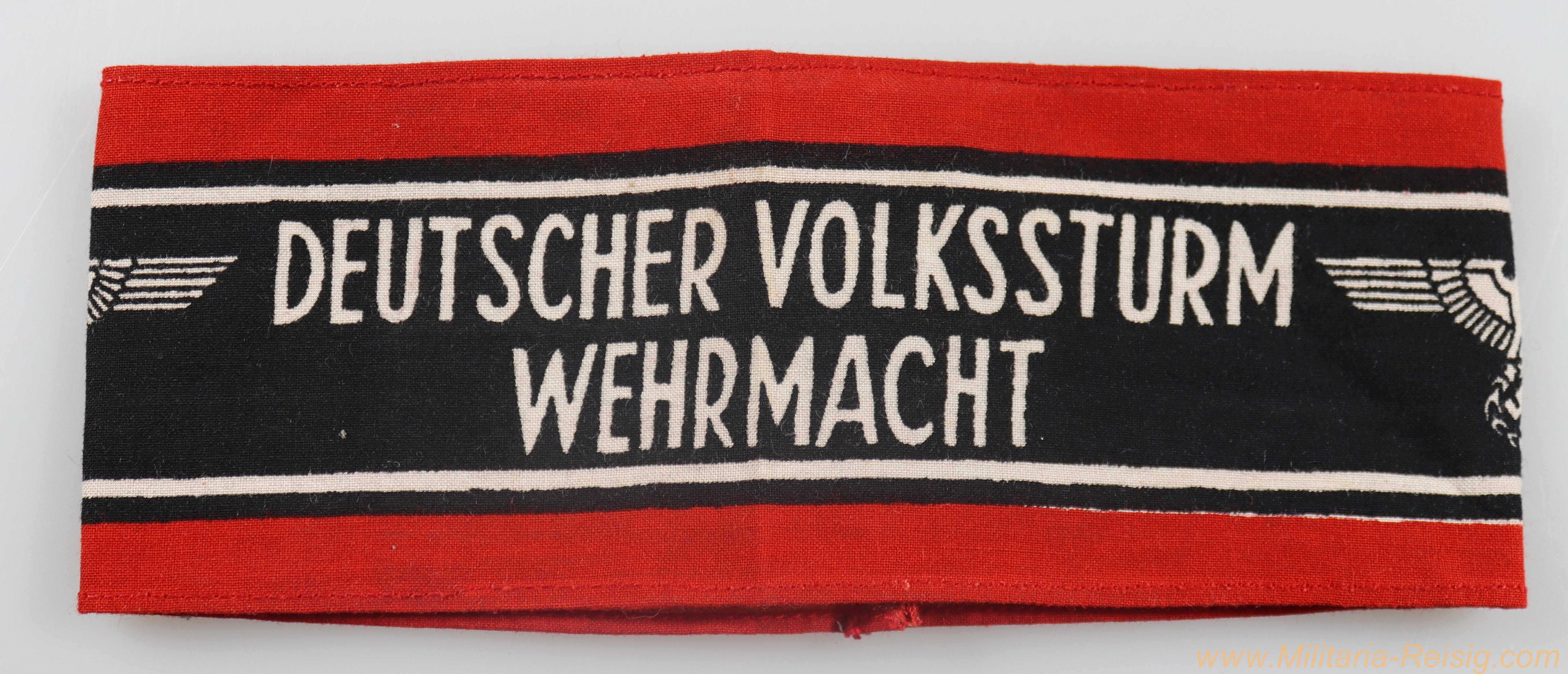 Armbinde Deutscher Volkssturm Wehrmacht
