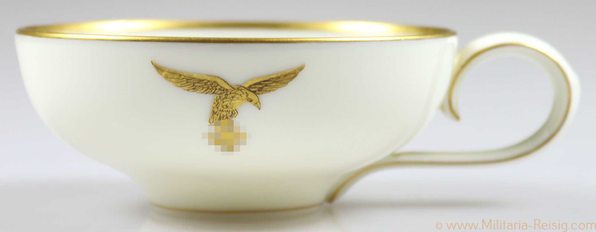 Teetasse für einen General der Luftwaffe, Hersteller Wahliss, Wien