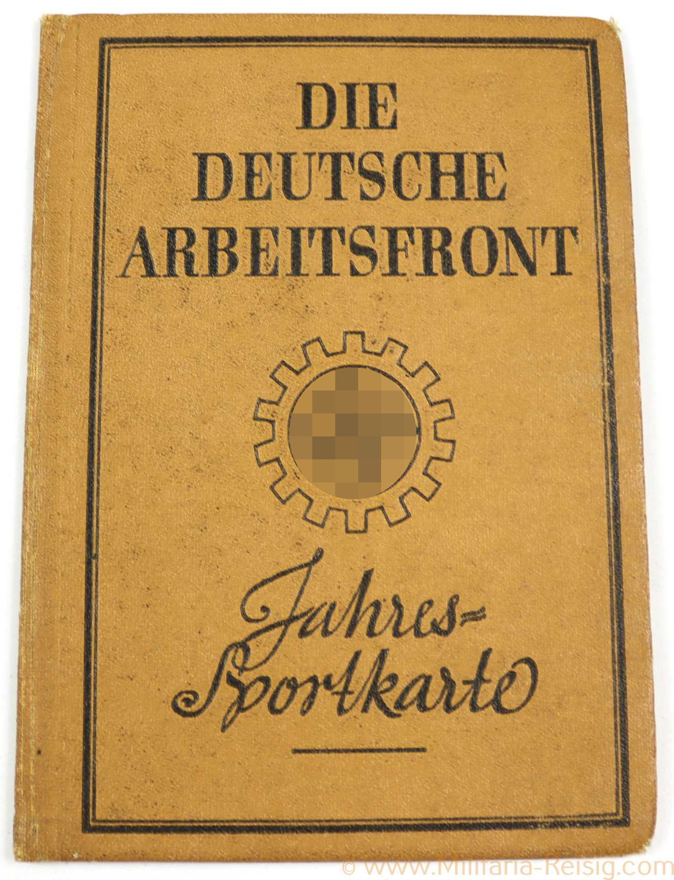 Die Deutsche Arbeitsfront, Jahres-Sportkarte