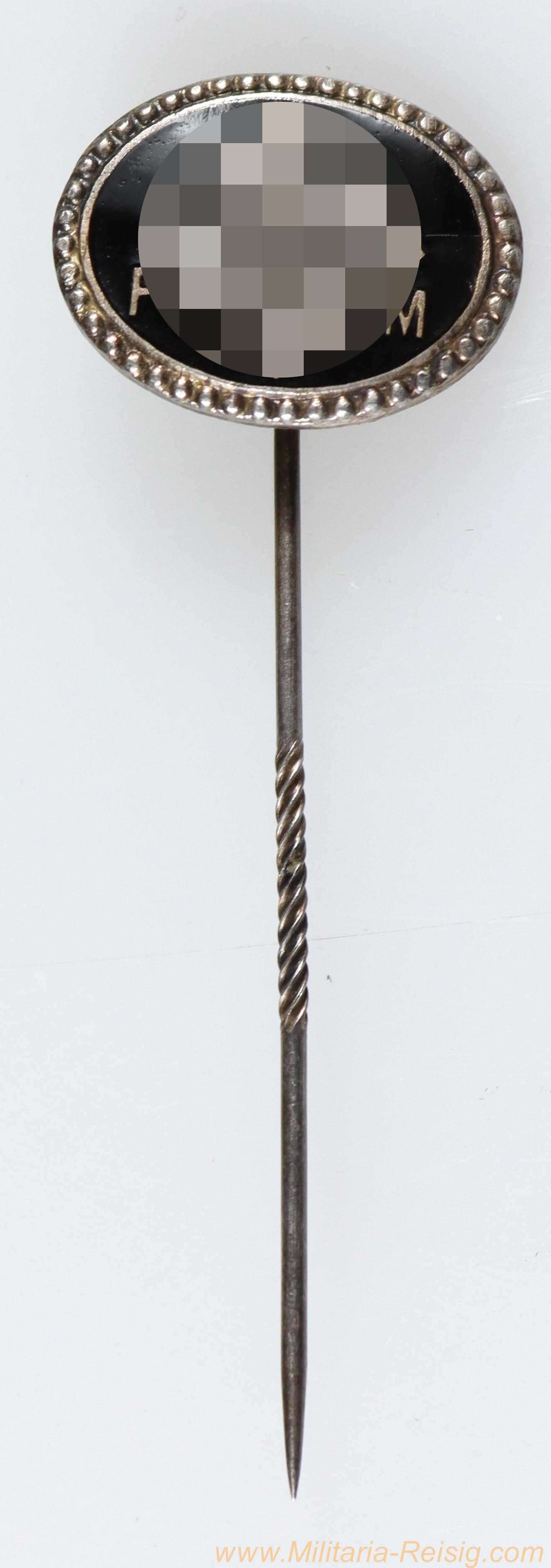 Mitgliedsabzeichen Förderndes Mitglied der SS, Hersteller Deschler & Sohn, München 