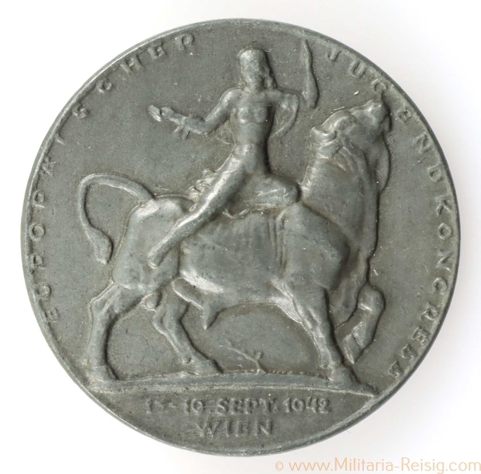 Abzeichen Europäischer Jugendkongress Wien 1942, 35 mm