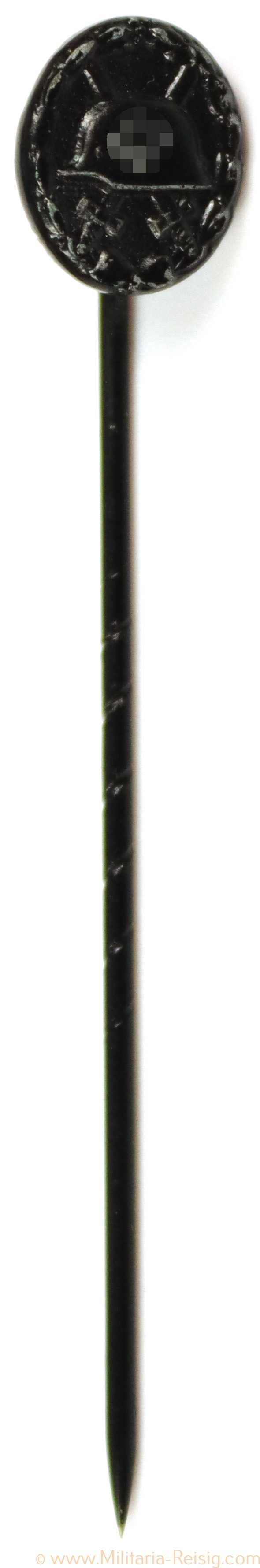 Anstecknadel Verwundetenabzeichen in Schwarz 1939, 9 mm
