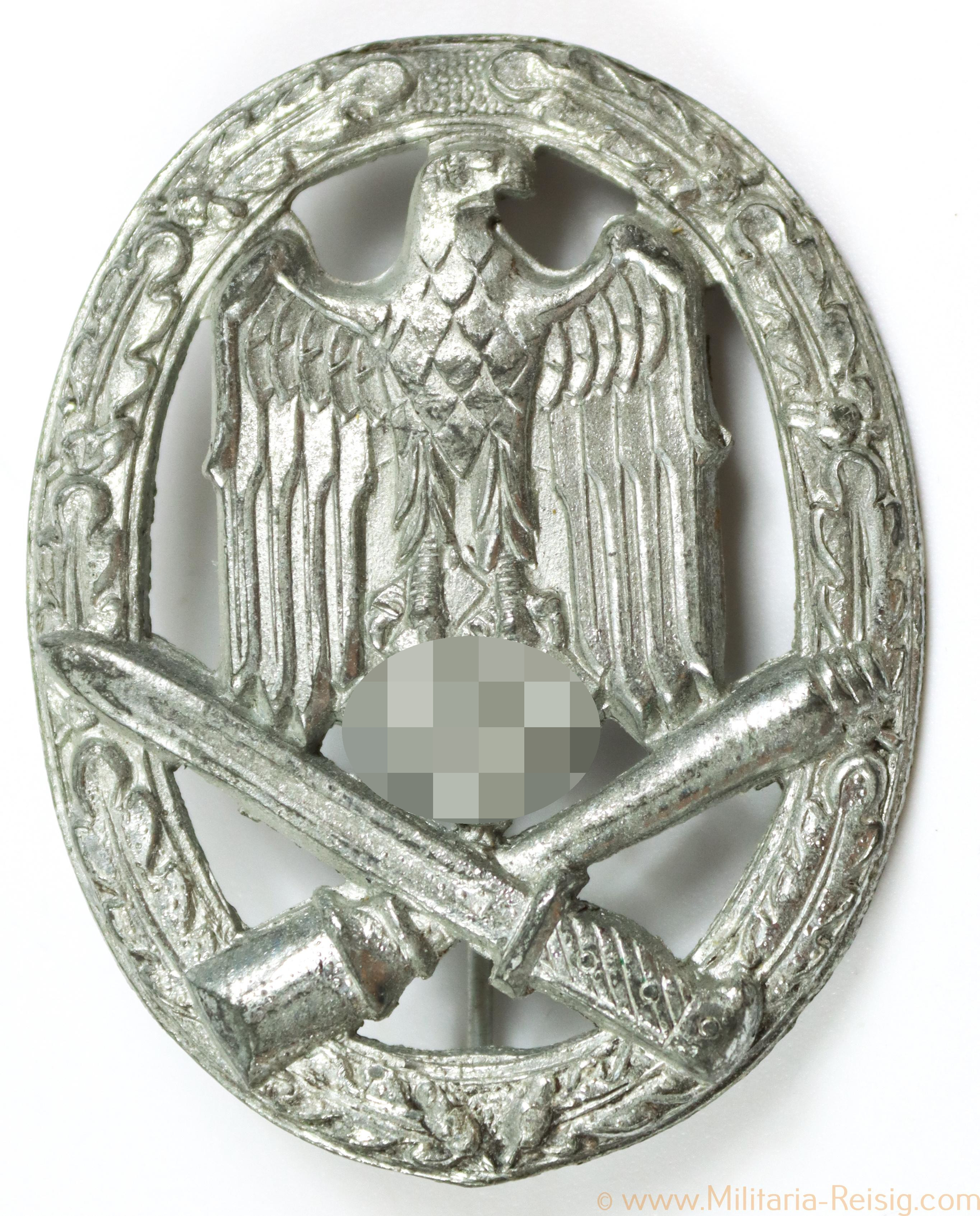 Allgemeines Sturmabzeichen in Silber, Herst. Rudolf A. Karneth & Söhne, Gablonz