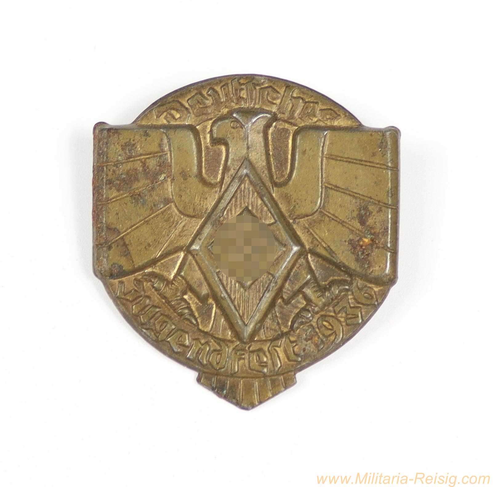 HJ Abzeichen - Deutsches Jugendfest 1936 