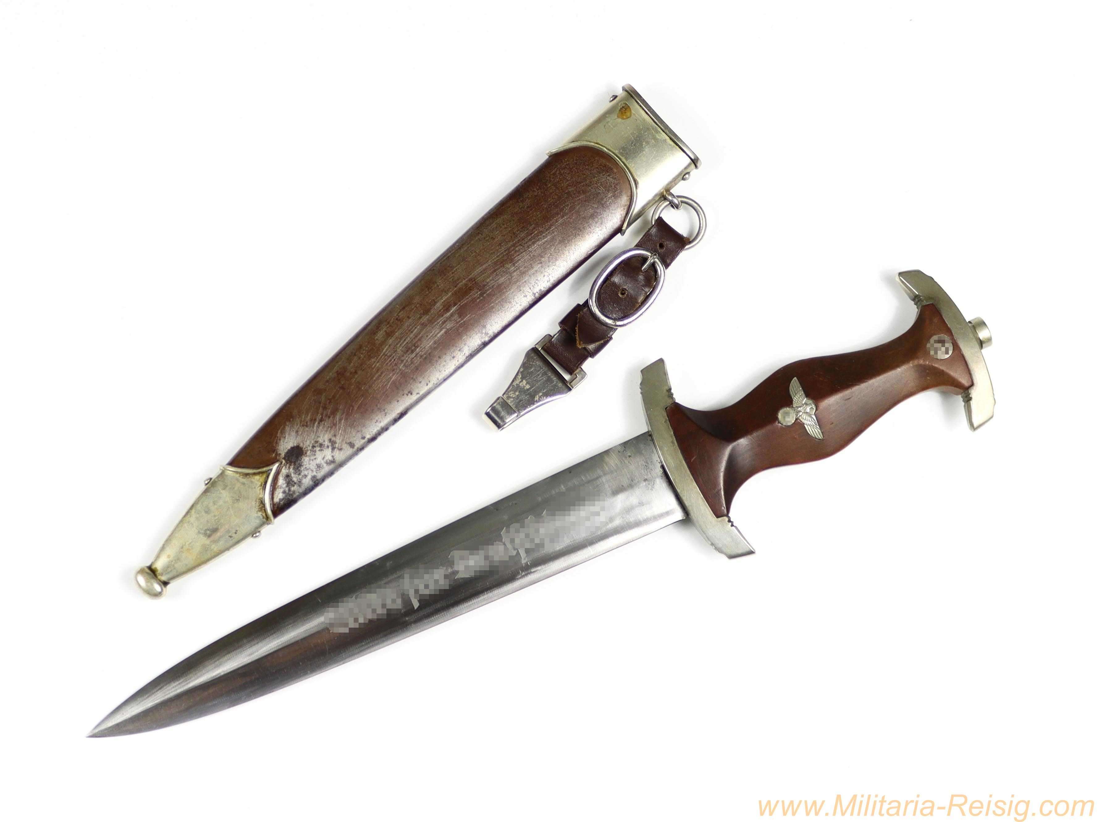 SA-Dolch – Carl Wüsthof, Solingen "Oe" (Österreich) – Sturm-Nr. 2729