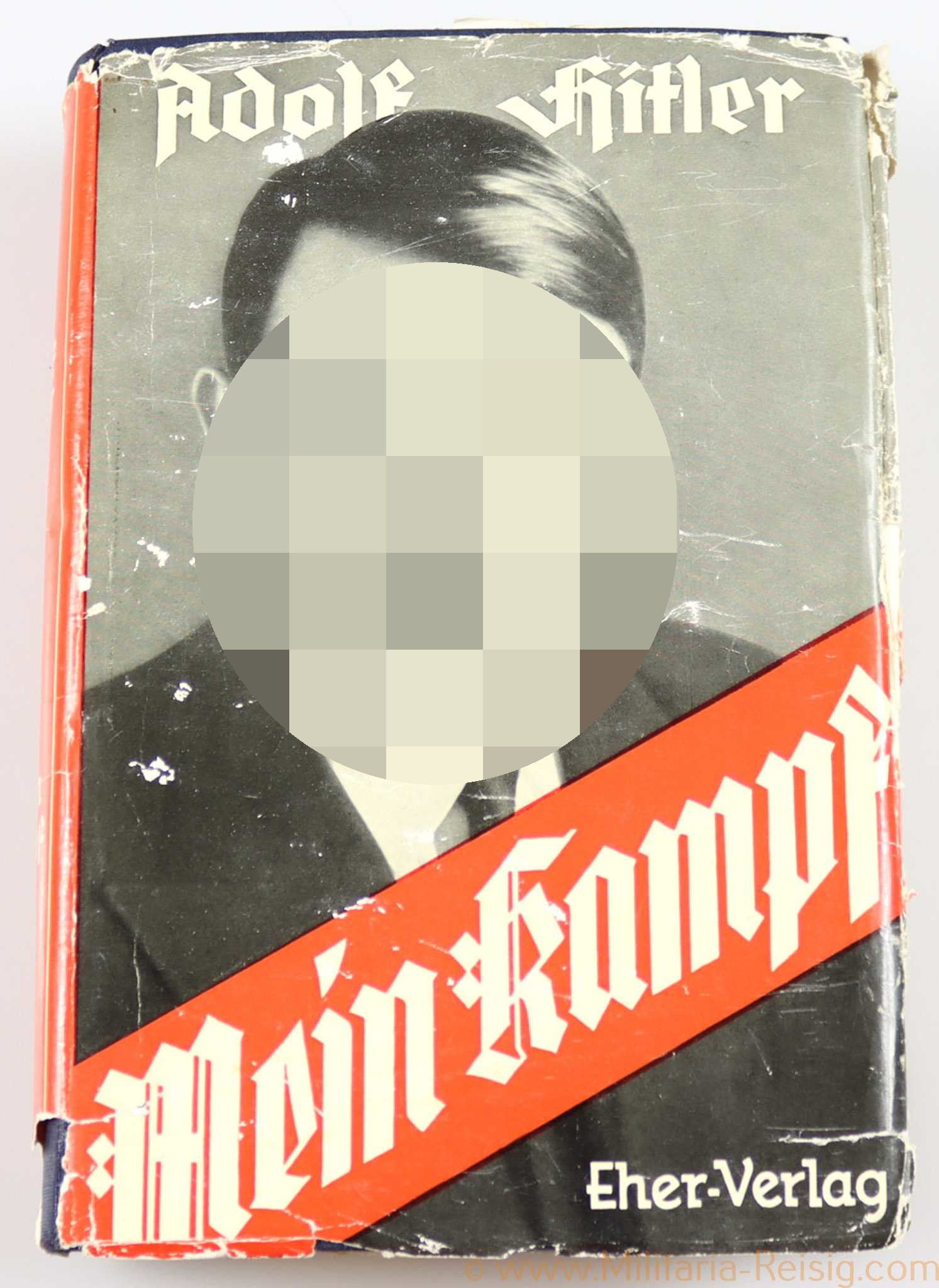 Mein Kampf Volksausgabe 1942 mit Schutzumschlag