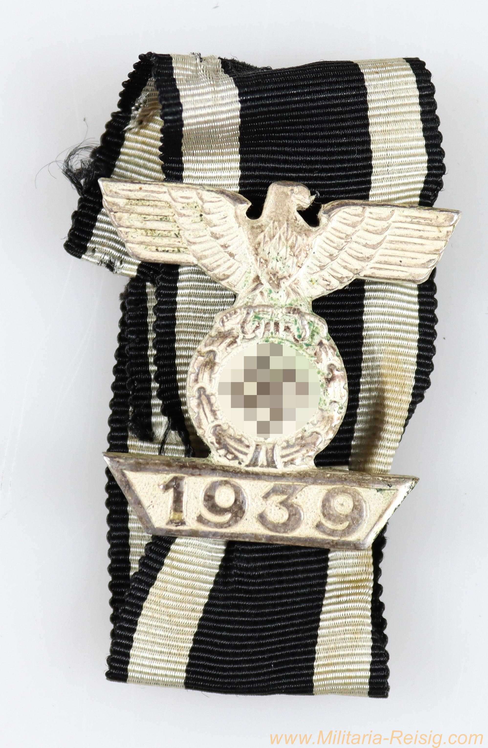Wiederholungsspange 1939 zum Eisernen Kreuz 2. Klasse 1914, Hersteller L/18