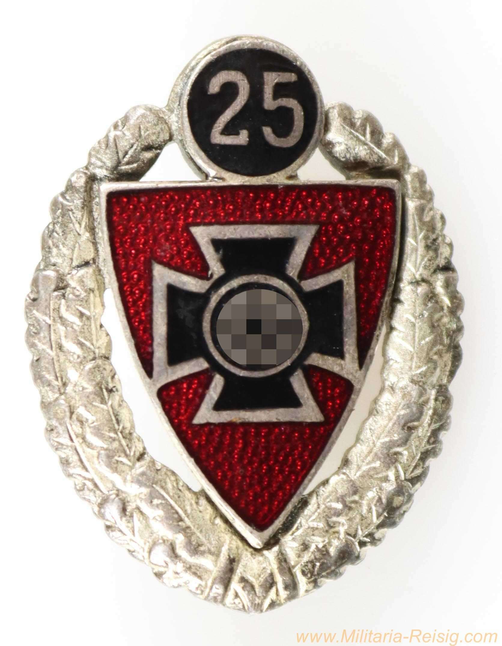 Abzeichen NS Reichskriegerbund für 25 Jahre