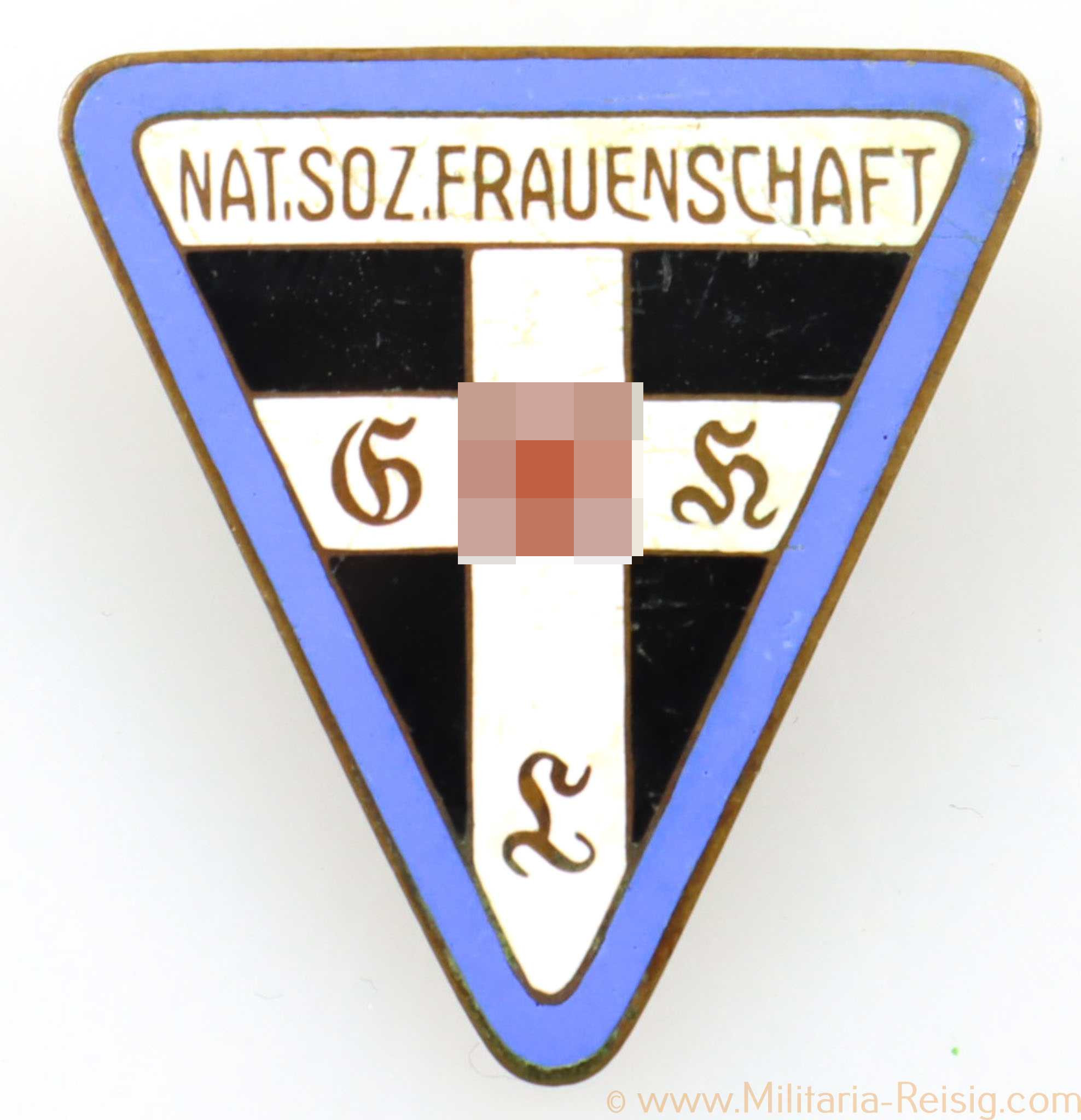 Abzeichen N.S. Frauenschaft Ortsgruppe / Ortsfrauenschaftsleiterin, Hersteller RZM M1/72, 30 mm