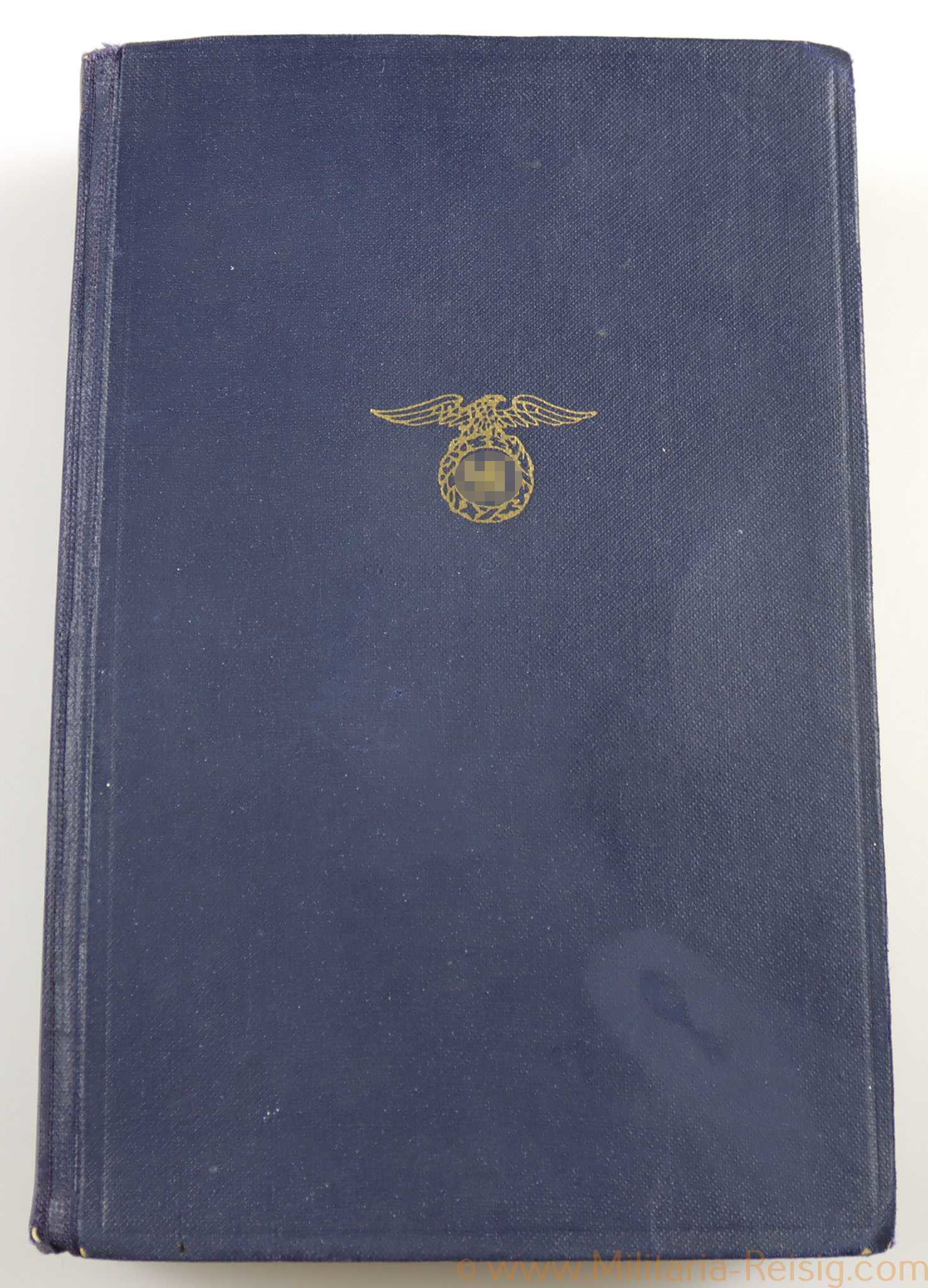 Mein Kampf Volksausgabe 1940 mit Widmungsblatt Adolf Wagner (Gauleiter)