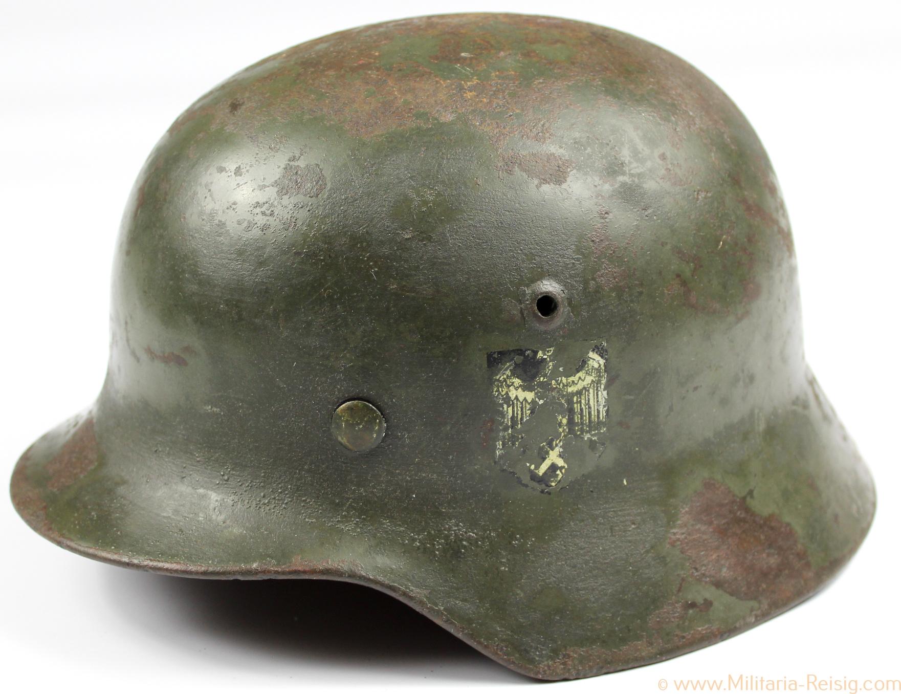 M35 Stahlhelm für das Heer mit 2 Embleme