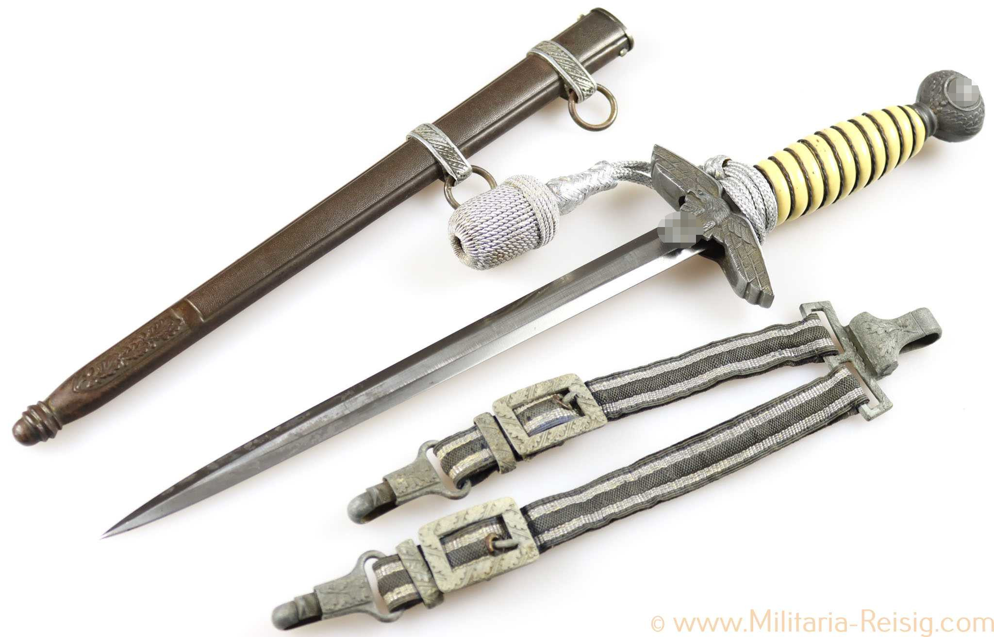 Luftwaffe Offiziersdolch für Offiziere, Hersteller Coppel Alexander (Alcoso), Solingen