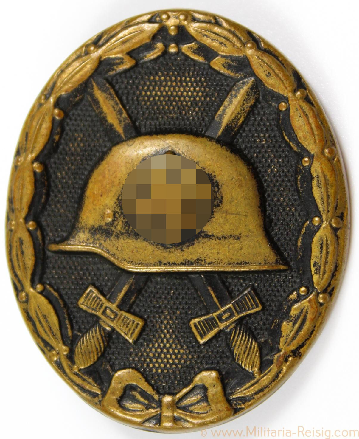 Verwundetenabzeichen 1939 in Schwarz, Herst. L54 (Schauerte & Höhfeld, Lüdenscheid)