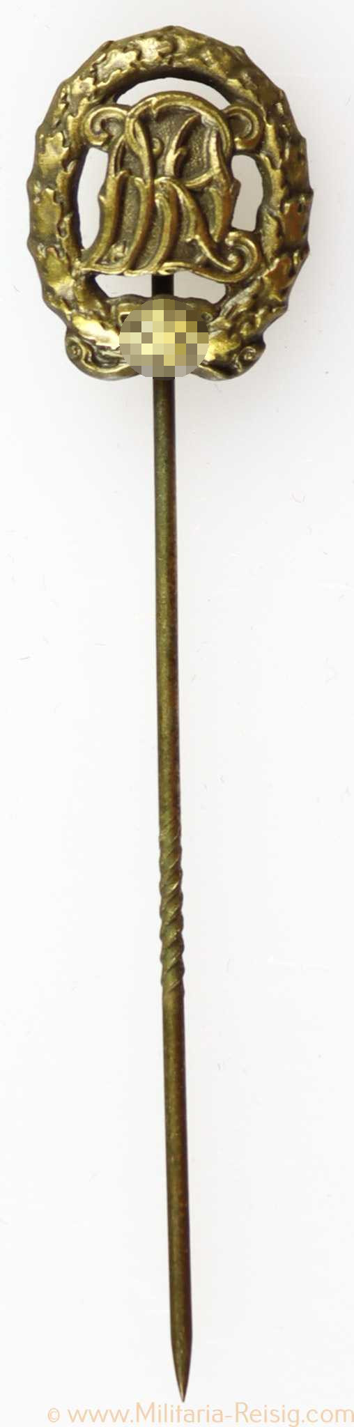 Anstecknadel DRL Deutsches Reichssportabzeichen in Bronze