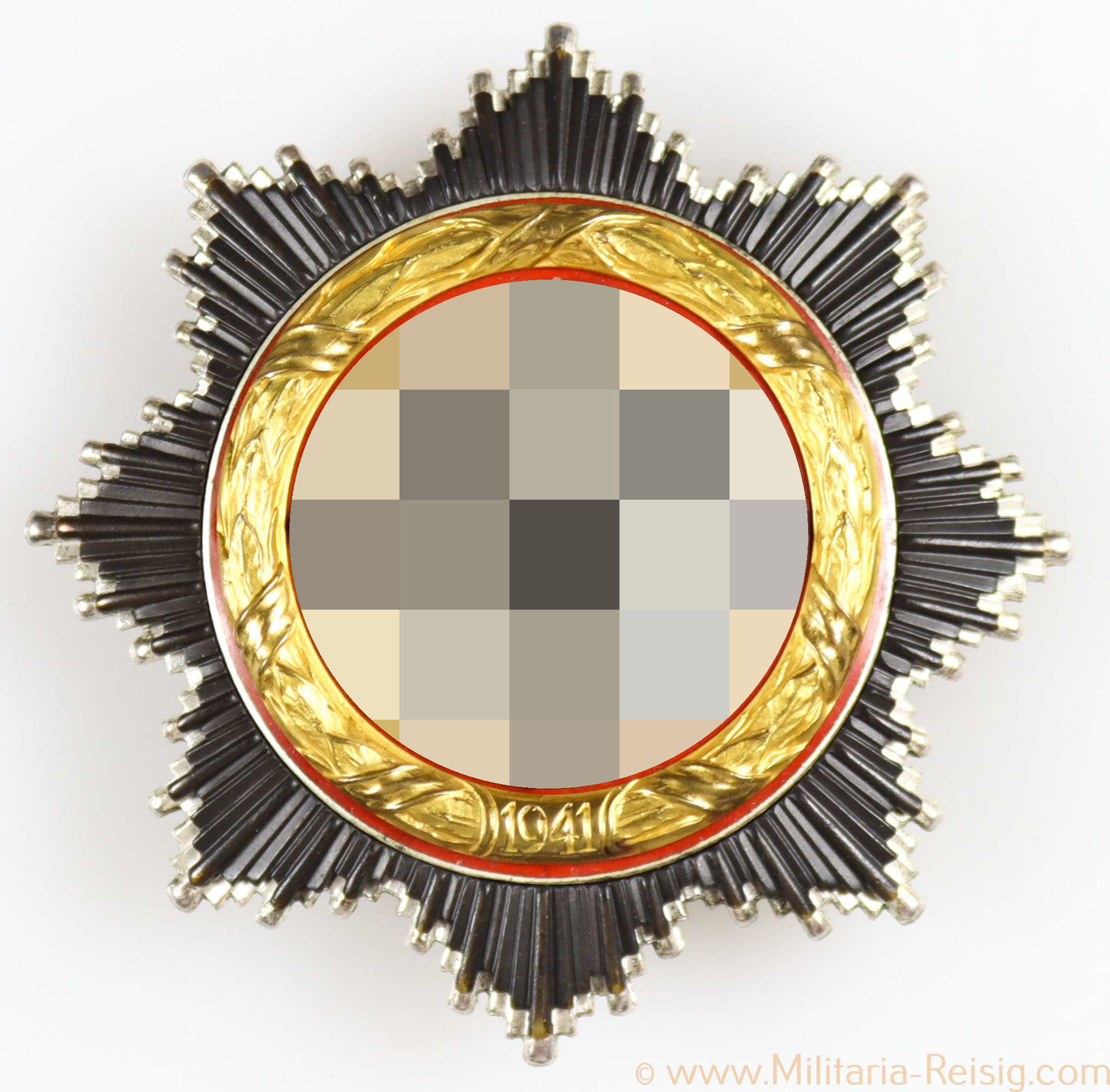 Deutsches Kreuz in Gold, Hersteller C.F. Zimmermann, Pforzheim