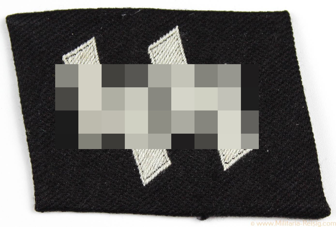 Kragenspiegel für einen SS-Mann, Bevo gewebt