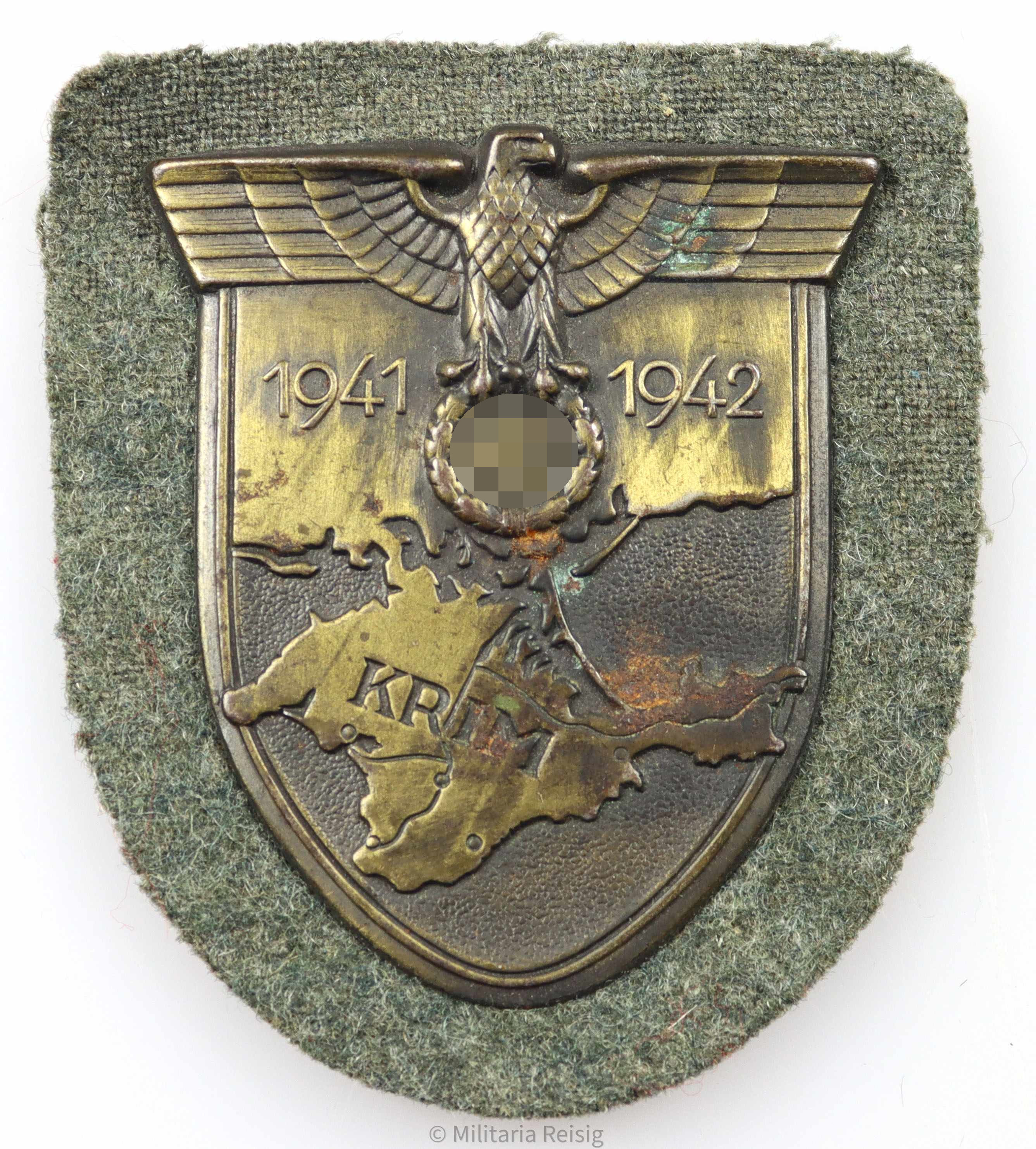 Krimschild Heer 1941/42, Hersteller J.F.S. 42