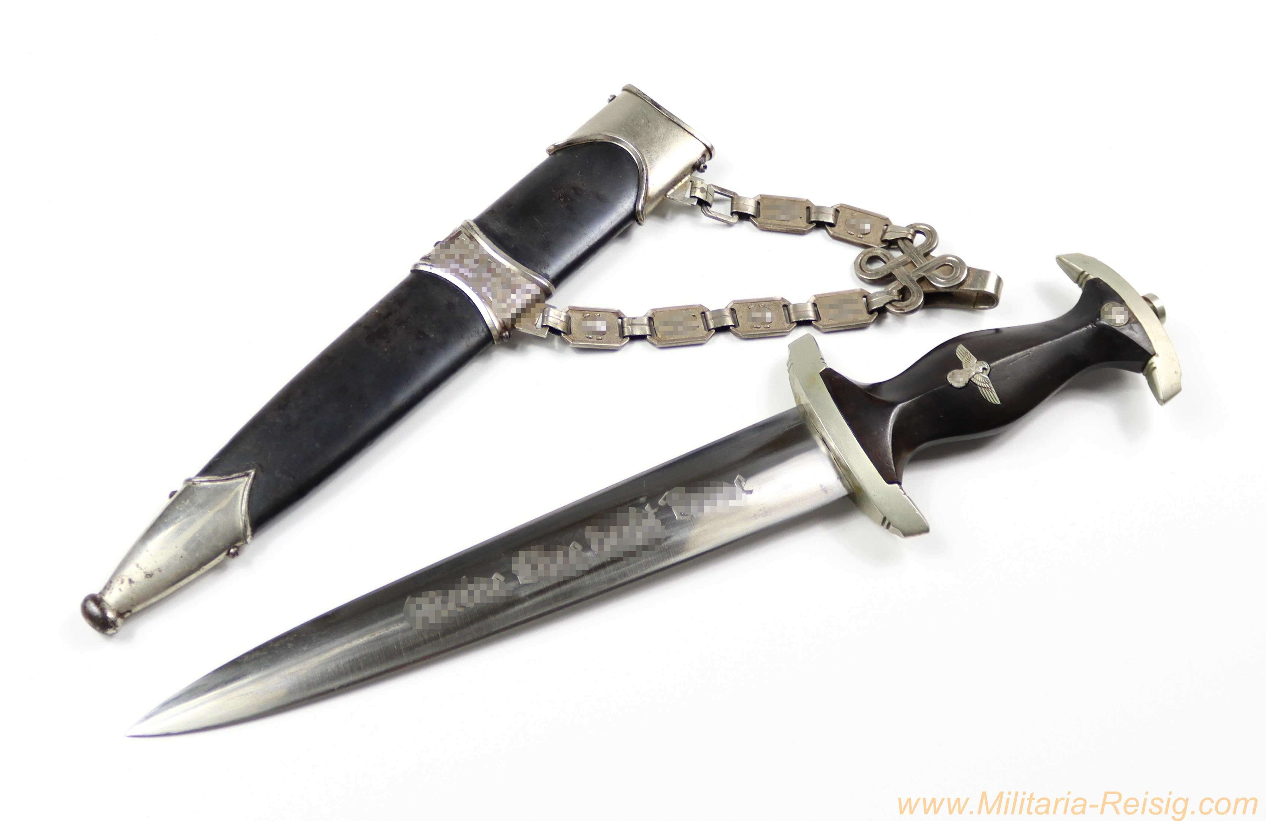 SS-Kettendolch M1936 mit Kettengehänge Typ B2, Hersteller Robert Klaas, Solingen