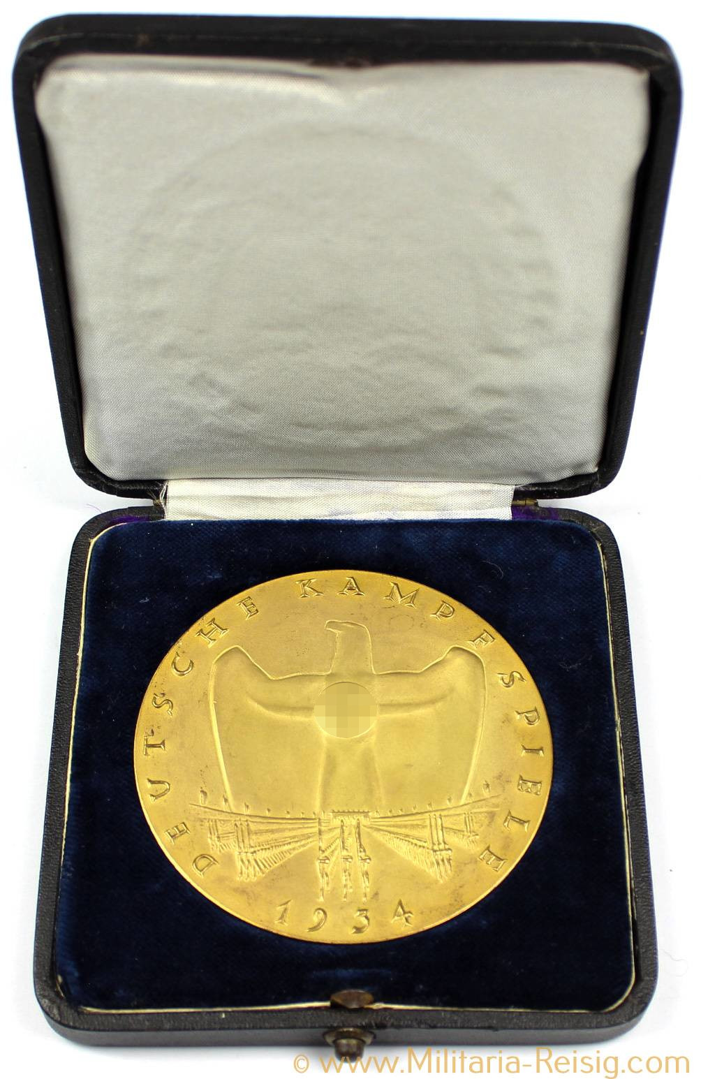 Medaille "Deutsche Kampfspiele 1934", Hersteller Oskar Glöckler