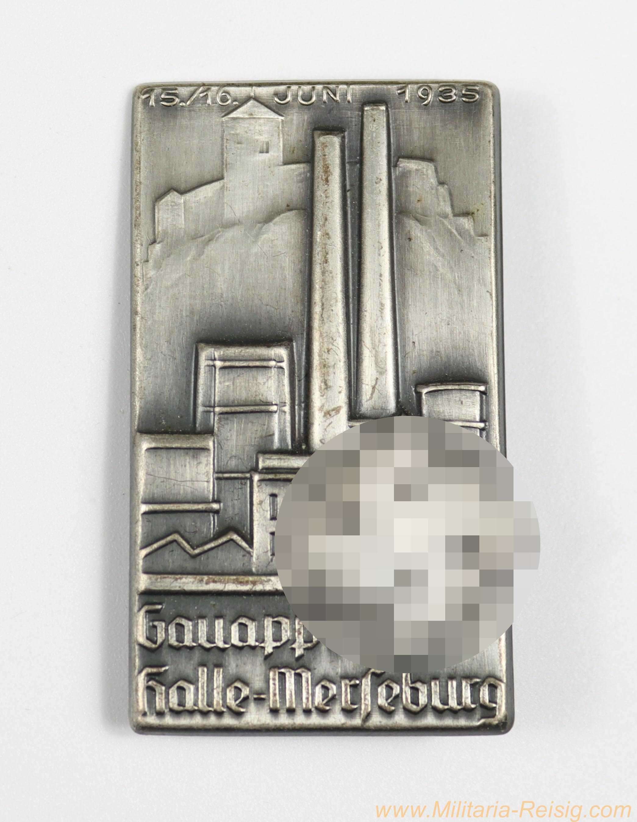 Abzeichen - Gauappell Halle-Merseburg - 15./16. Juni 1935
