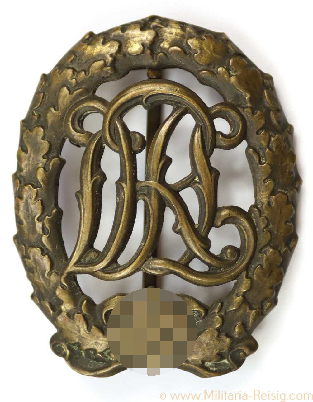 DRL Reichssportabzeichen in Bronze, H. Wernstein Jena-Löbstedt
