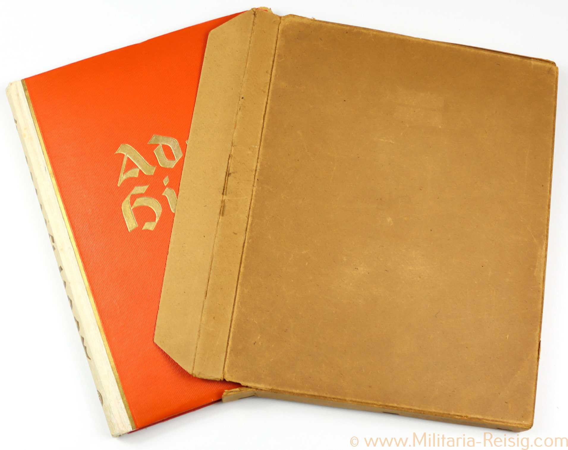 Zigarettenbilderalbum "Adolf Hitler" im Originalkarton