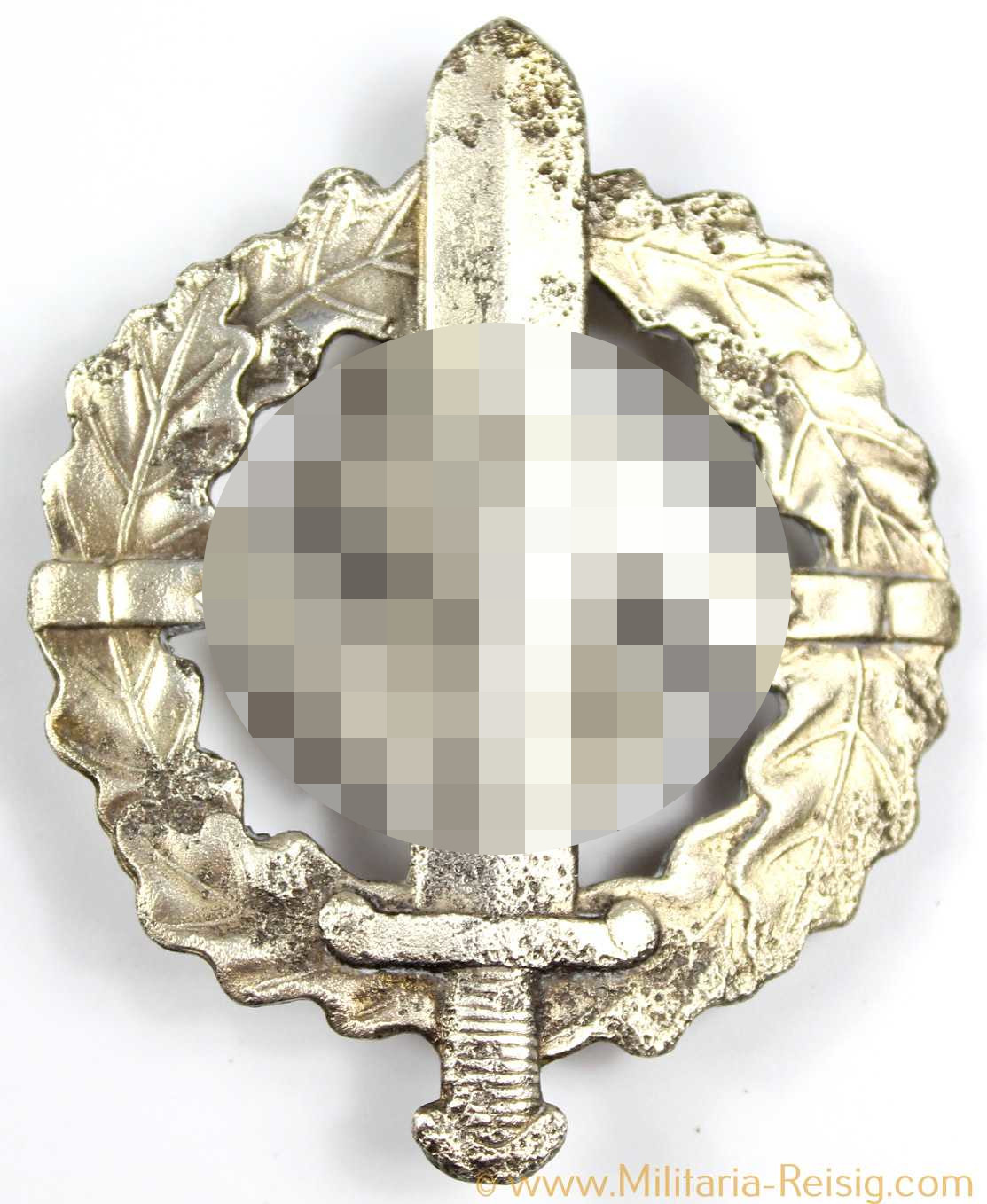 SA-Sportabzeichen in Silber, Herst. Werner Redo, Saarlautern