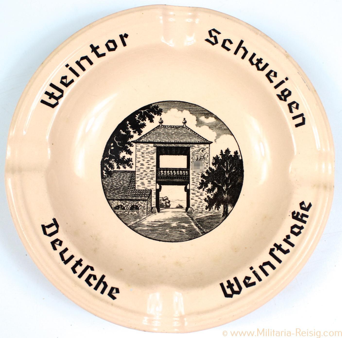 Aschenbecher "Weintor Schweigen - Deutsche Weinstraße" - Villeroy & Boch