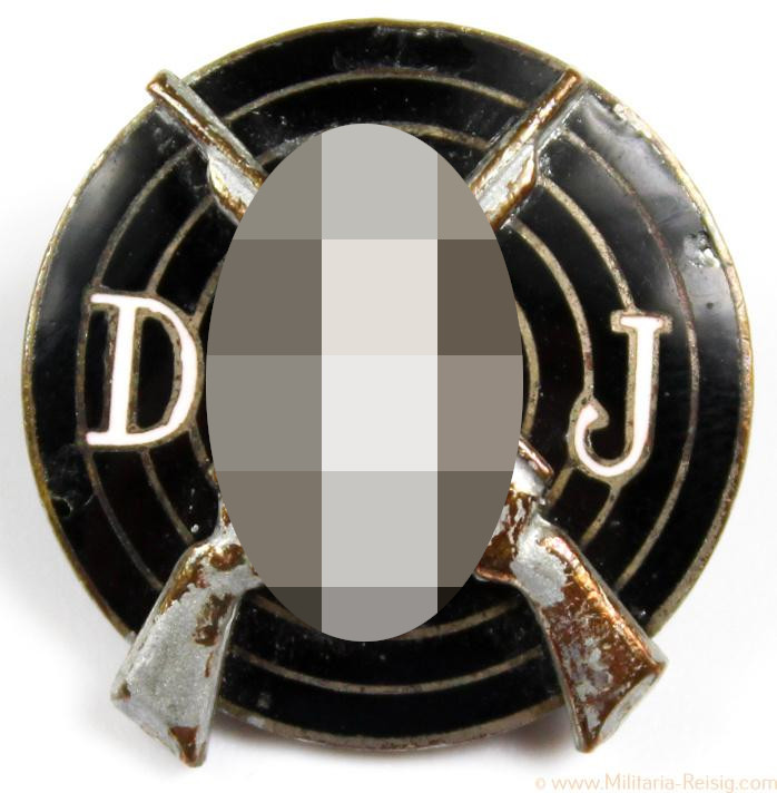 Deutsches Jungvolk (DJ) Schießauszeichnung, Herst. RZM M1/52