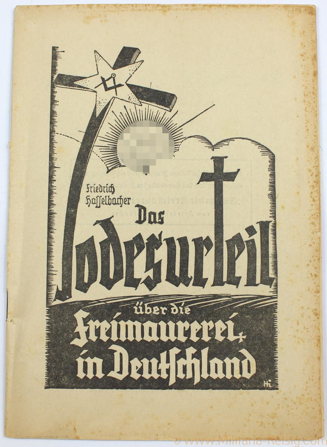 Das Todesurteil über die Freimaurerei in Deutschland