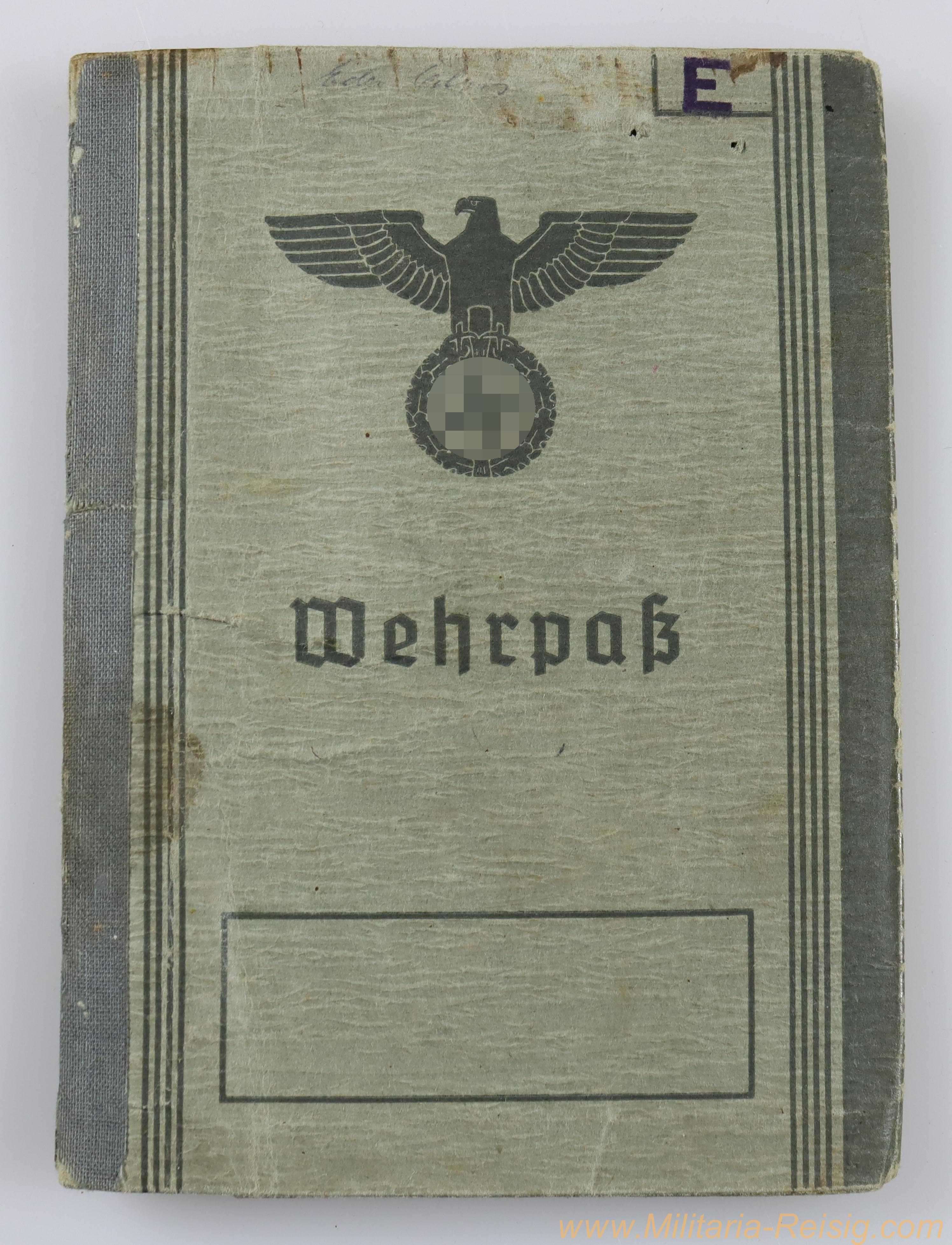 Wehrmacht Wehrpass Heer