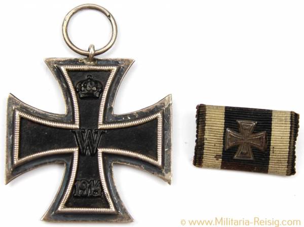 Eisernes Kreuz 2. Klasse 1914 mit Bandspange