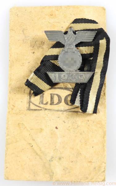 Wiederholungsspange 1939 zum Eisernen Kreuz 2. Klasse 1914, Hersteller L/14