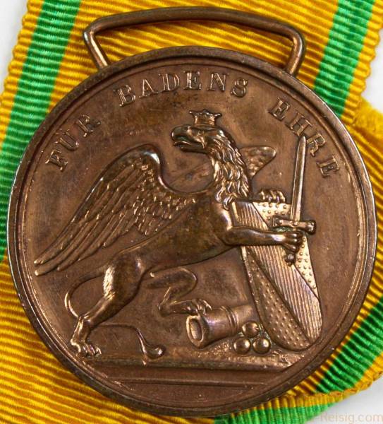 Felddienst-Auszeichnung 1839 - Für Badens Ehre