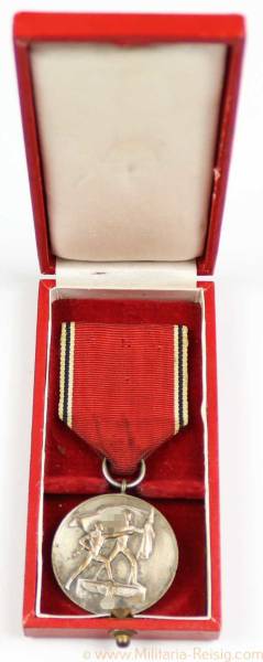 Anschluss Österreich Medaille 1938 im Etui
