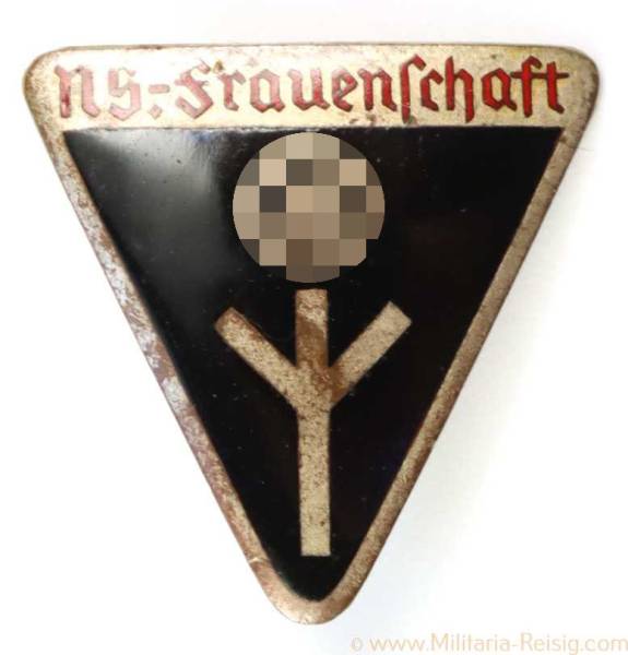 Mitgliedsabzeichen NS-Frauenschaft, Herstelle RZM M1/127, 23 mm