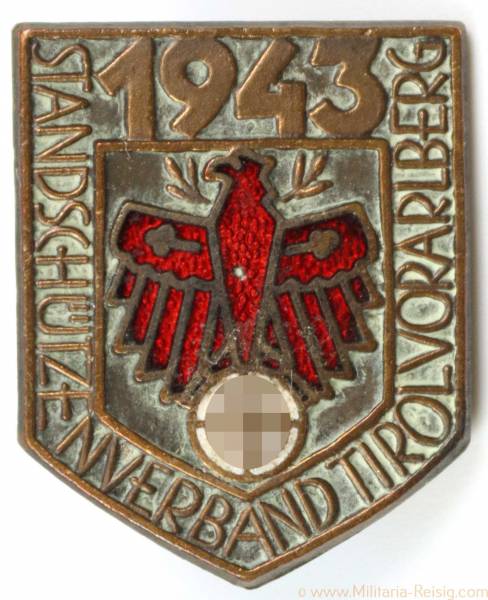 Standschützenverband Tirol-Vorarlberg 1943, Herst. Alois Klammer, Innsbruck