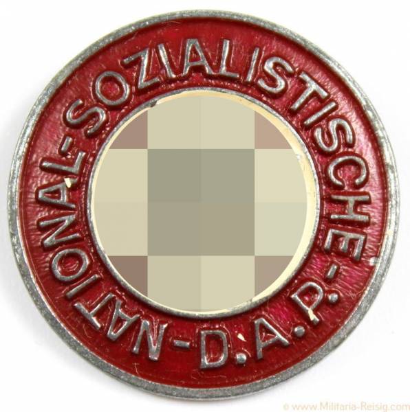 NSDAP Parteiabzeichen, Herst. RZM M1/17 (Assmann & Söhne)