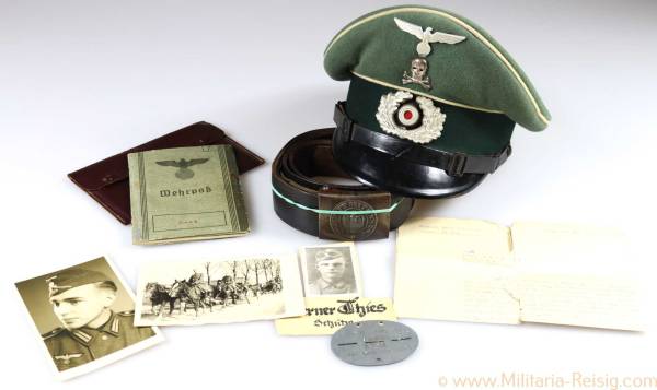 Nachlass eines Soldaten im Infanterie-Regiment 17 Braunschweig Totenkopf