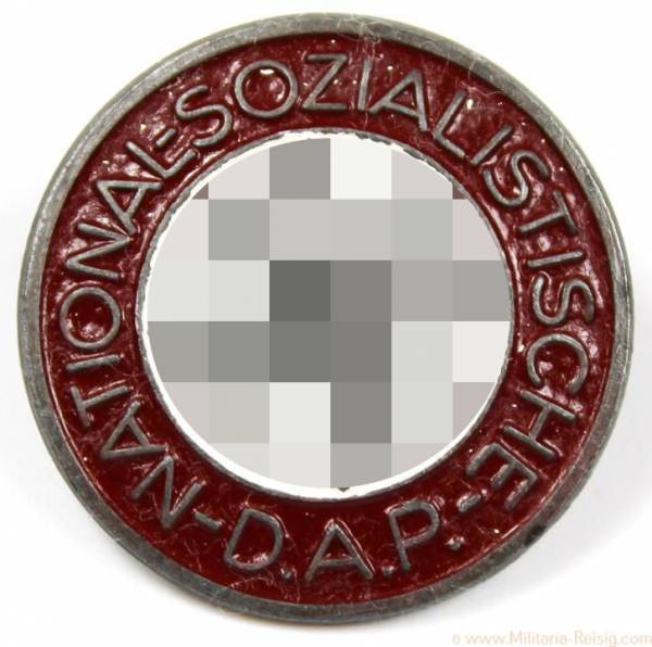 NSDAP Parteiabzeichen, Herst. RZM M1/92 (Karl Wild, Hamburg)