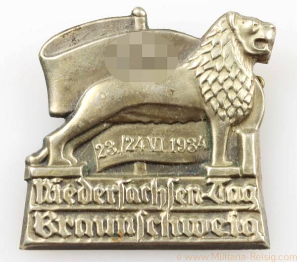 Abzeichen Niedersachsentag Braunschweig 1934