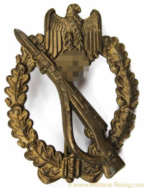 Infanterie Sturmabzeichen in Bronze, Hersteller FLL